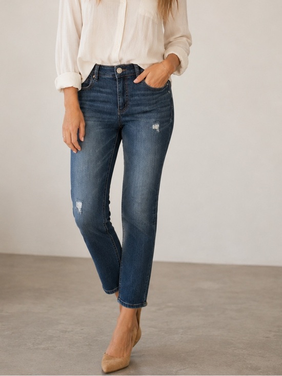 Democracy Denim - Democracy Ab Technology Freedom Ankle Jeans NWT Size 8 Mid Rise